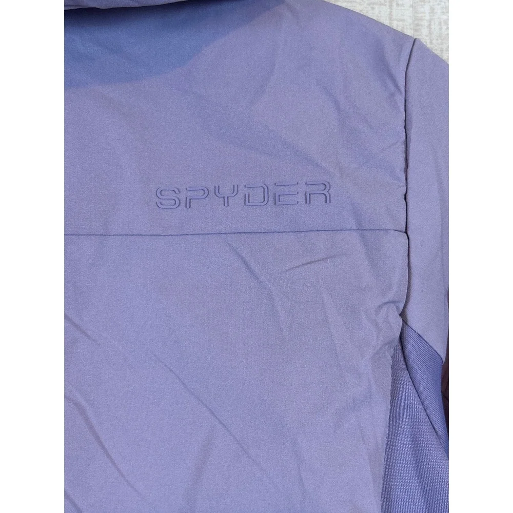 NWT Spyder Youth Superlite Jacket Purple Hooded Full Zip L‎ 14/16